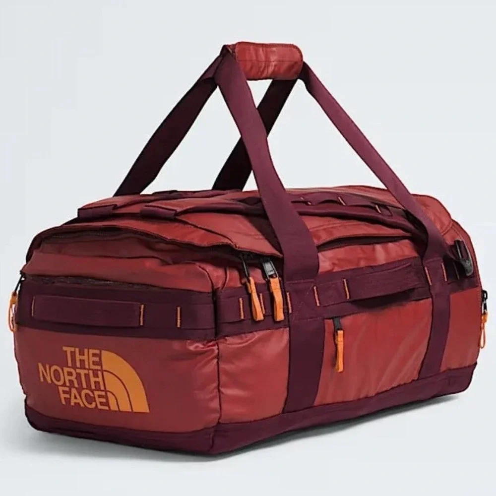 The North Face Base Camp Voyager Duffel 62L Sumac/Iron Brown - NEW